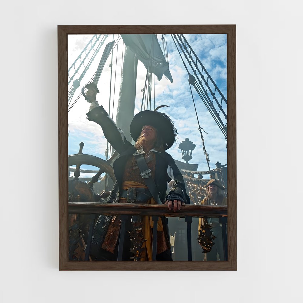ap-barbossa-3 cadre Bois foncé