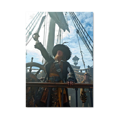 Poster Le Capitaine Barbe Noire