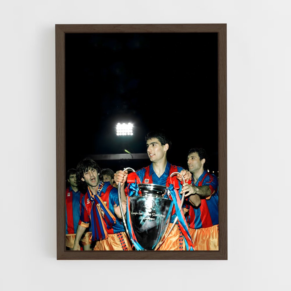 ap-barcelona 1992-1 cadre Bois foncé