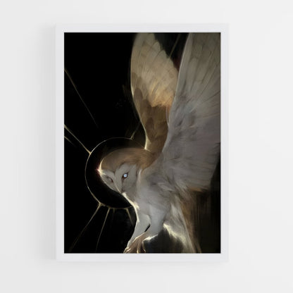 ap-barn owl-7 cadre Blanc