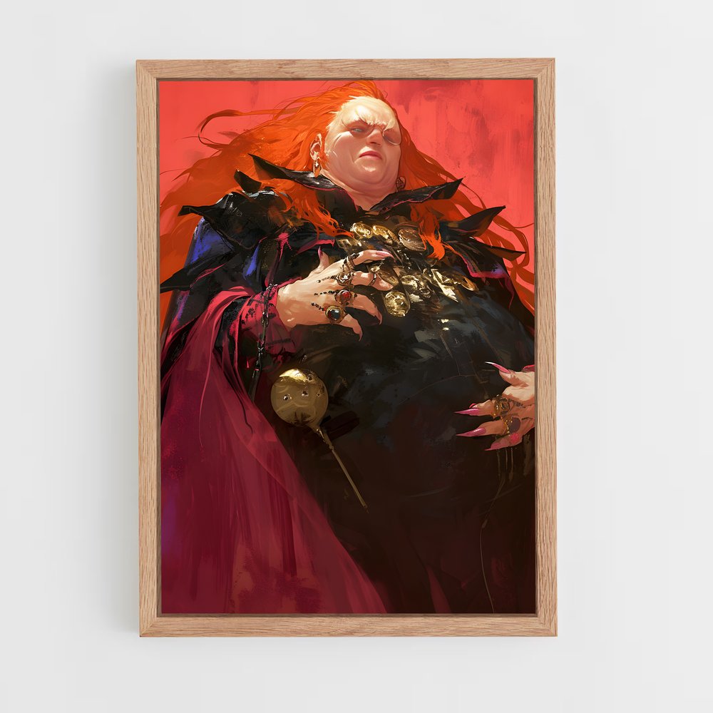 ap-baron vladimir harkonnen-3 cadre Bois clair