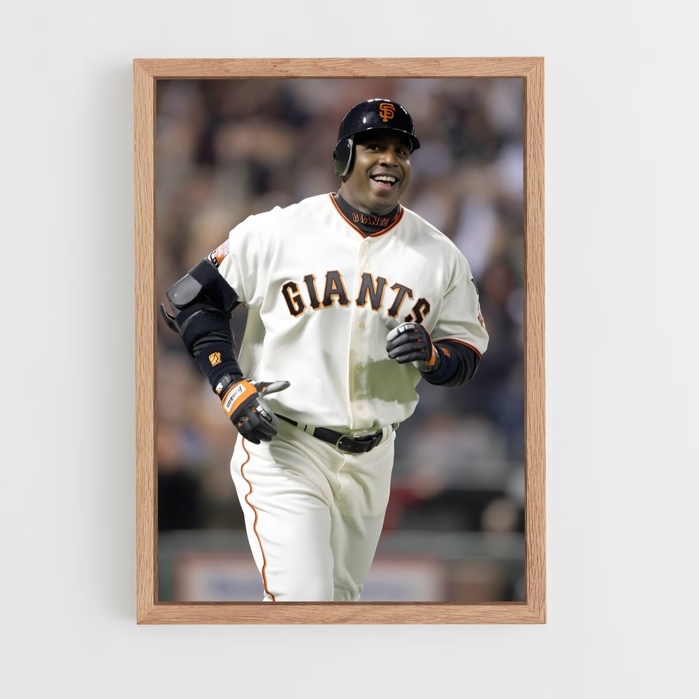 ap-barry bonds-4 cadre Bois clair