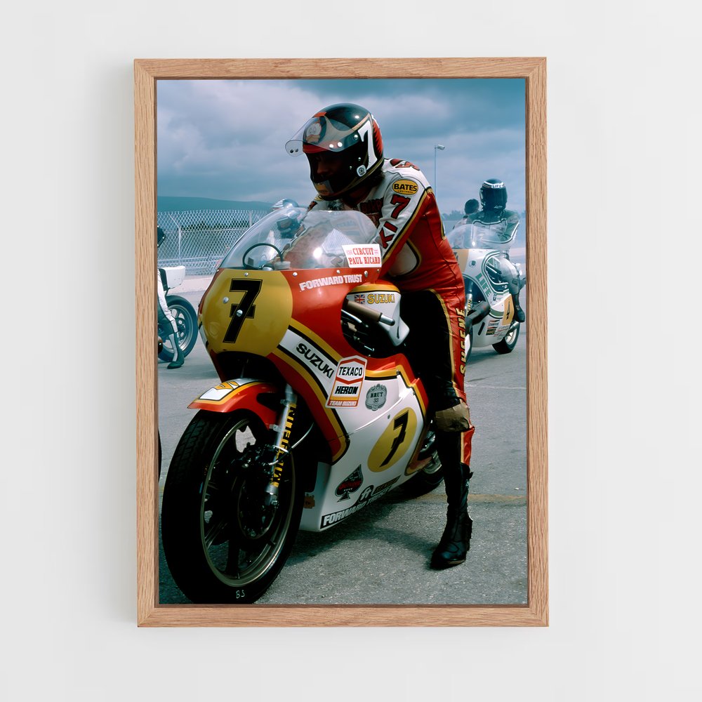 ap-barry sheene-2 cadre Bois clair