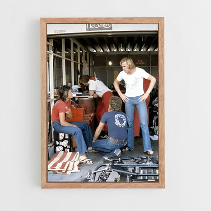 ap-barry sheene-5 cadre Bois clair