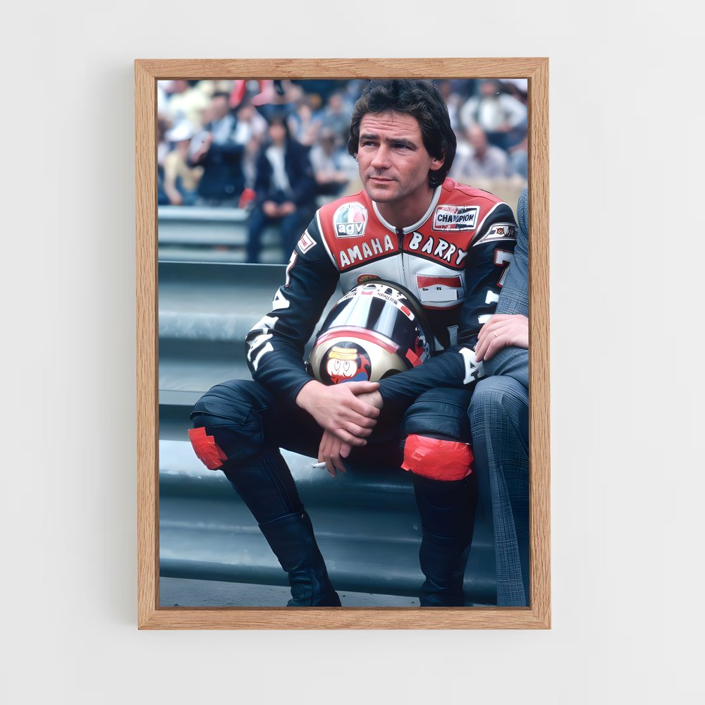 ap-barry sheene-8 cadre Bois clair