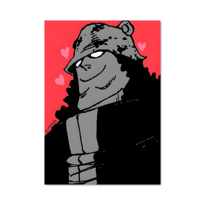 Poster Bear Heart