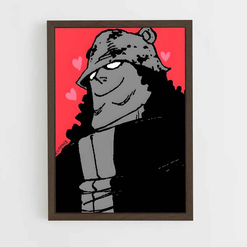 ap-bartholomew kuma-8 cadre Bois foncé