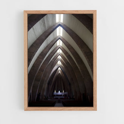 ap-basilica sainte anne brazzaville-1 cadre Bois clair