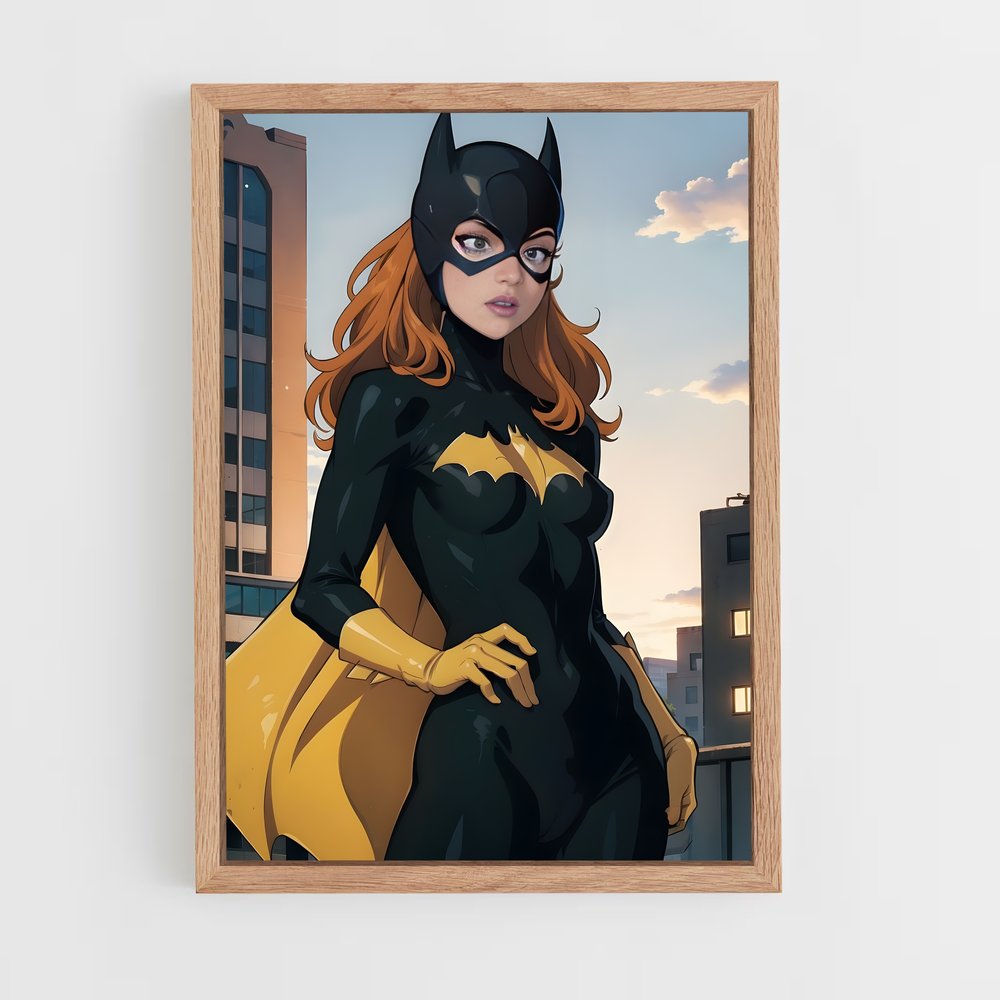 ap-batgirl-5 cadre Bois clair