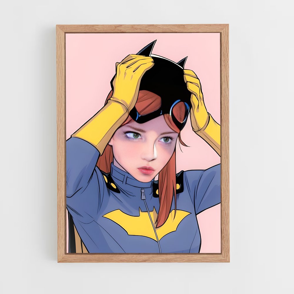 ap-batgirl-6 cadre Bois clair