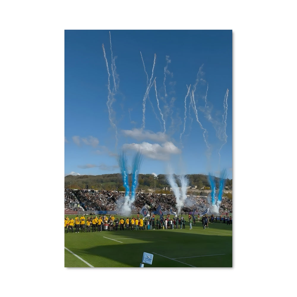Poster Ciel de Rugby