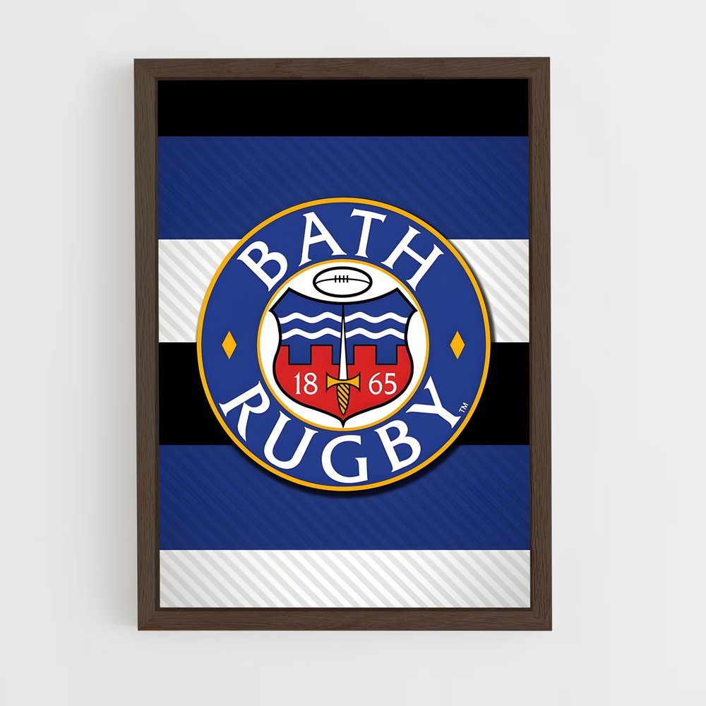 ap-bath rugby-1 cadre Bois foncé