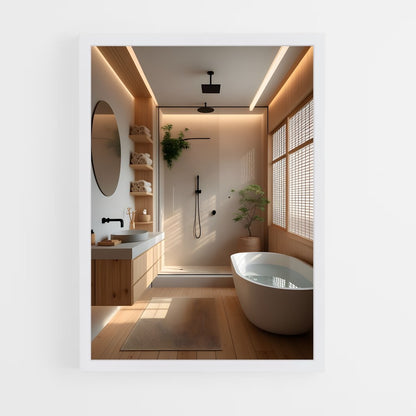 ap-bathroom-16 cadre Blanc