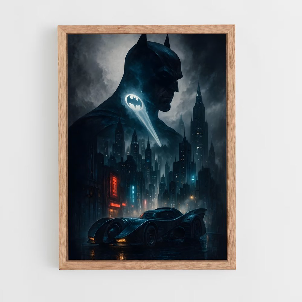 ap-batman-3 cadre Bois clair