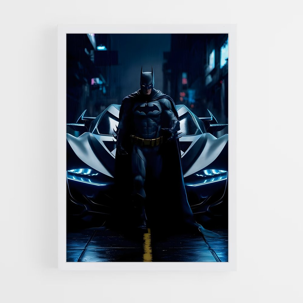 ap-batmobile-9 cadre Blanc