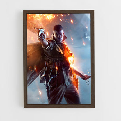 ap-battlefield-2 cadre Bois foncé