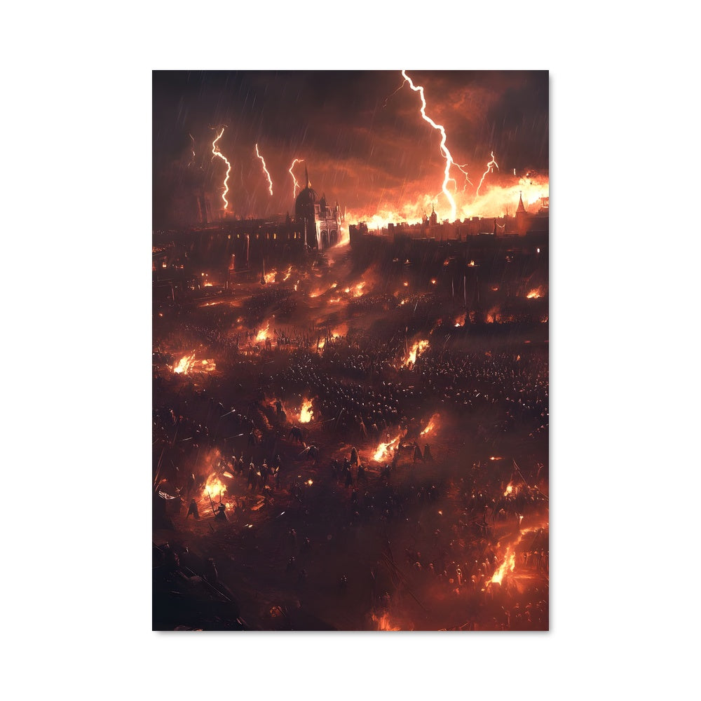 Poster Tempête Urbaine