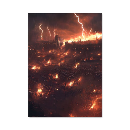 Poster Tempête Urbaine