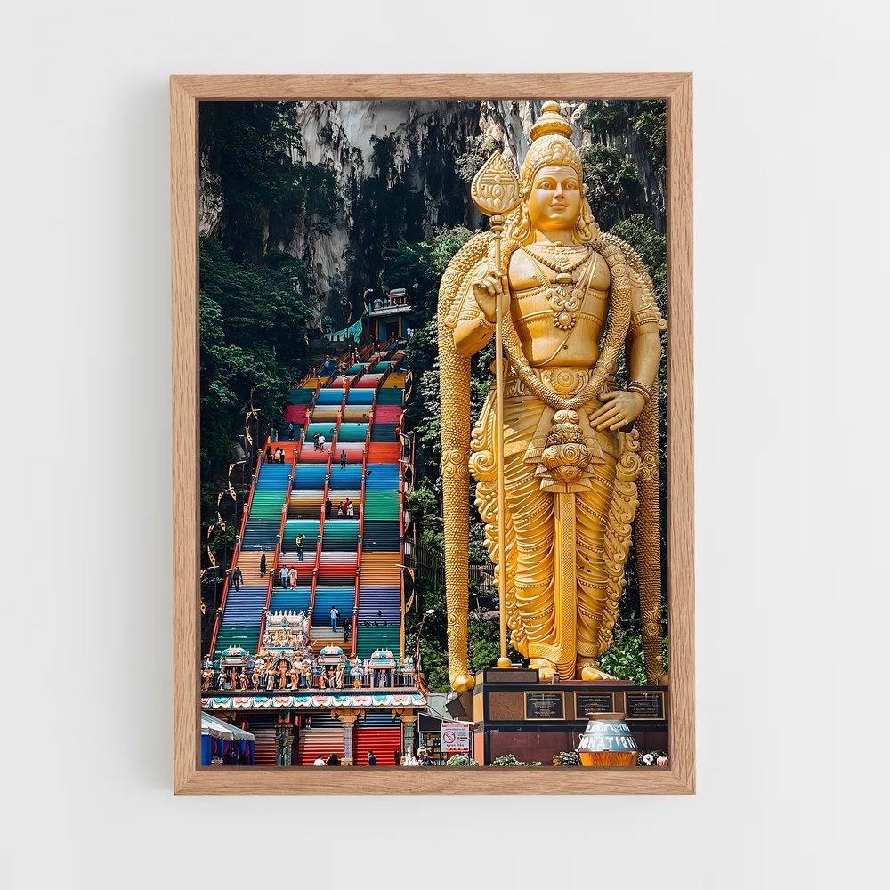 ap-batu caves-1 cadre Bois clair