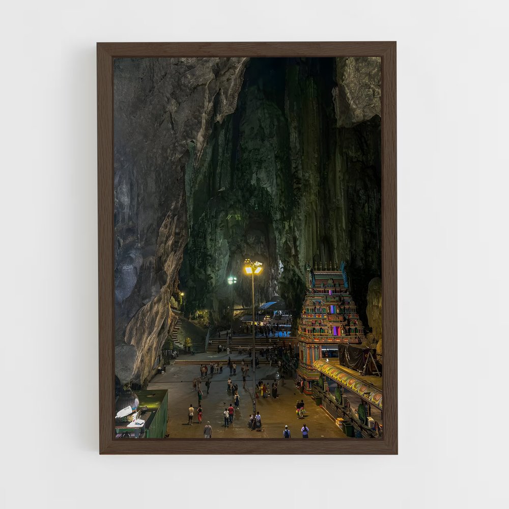 ap-batu caves-3 cadre Bois foncé