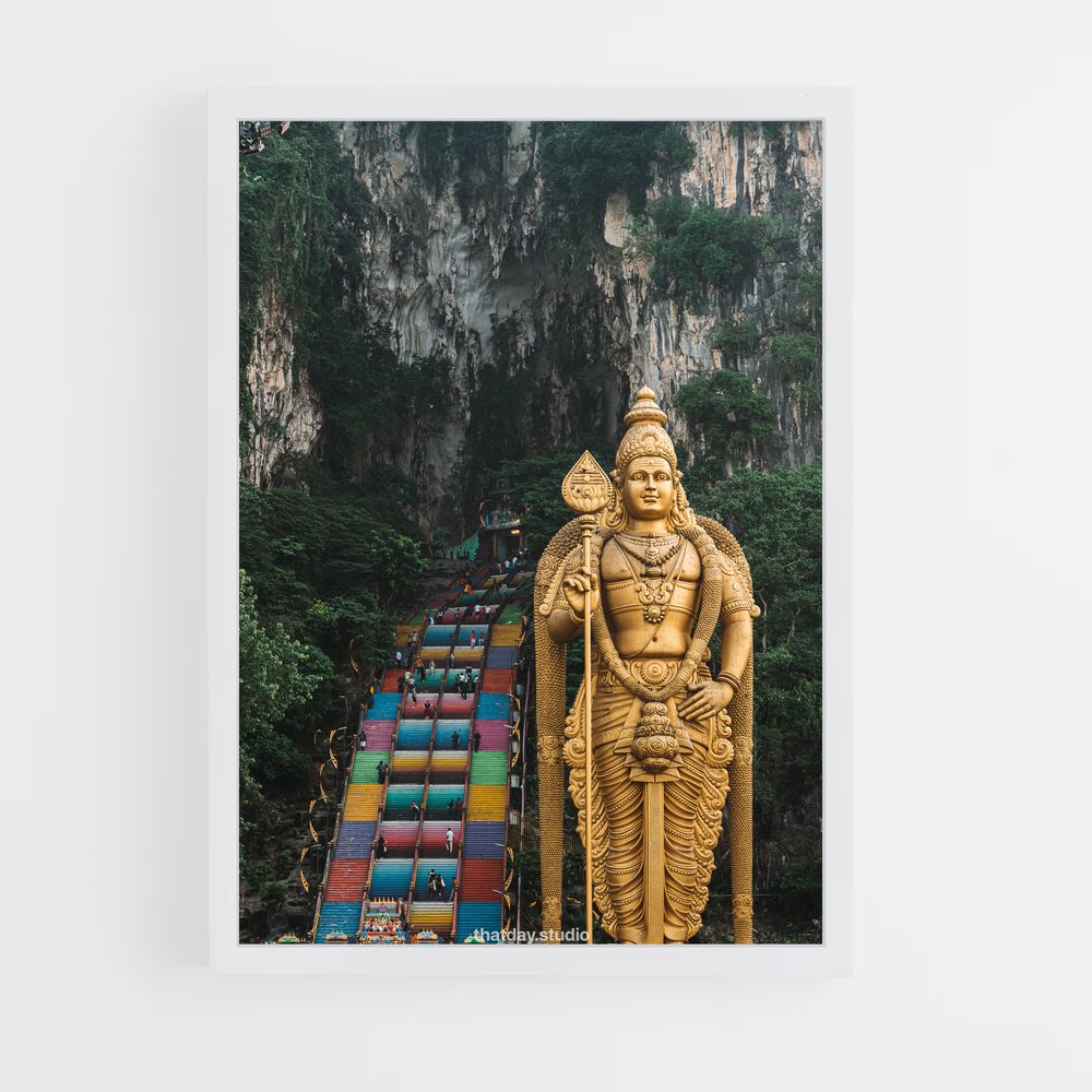 ap-batu caves-5 cadre Blanc