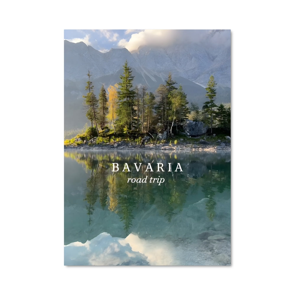 Poster Reflet des Alpes