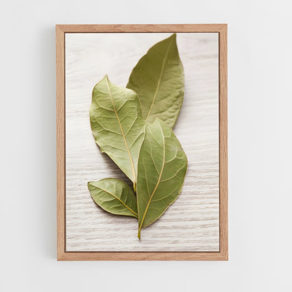 ap-bay leaves-6 cadre Bois clair