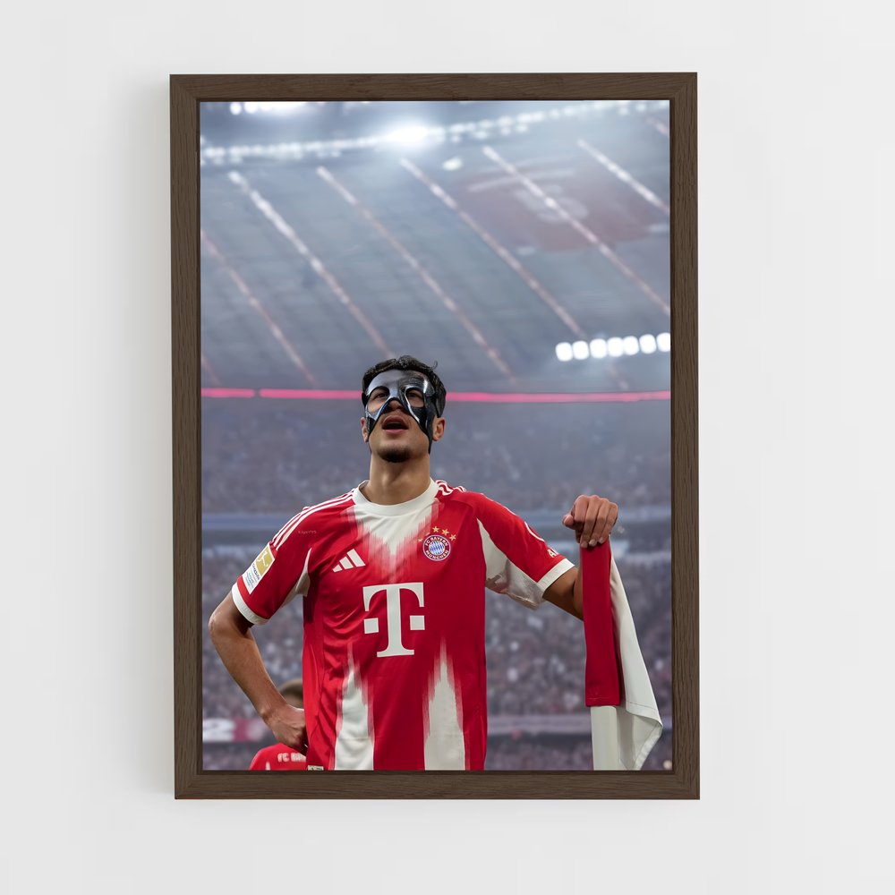 ap-bayern munich fc-7 cadre Bois foncé