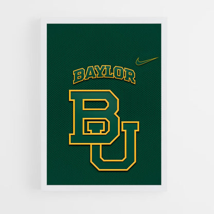 ap-baylor bears-4 cadre Blanc