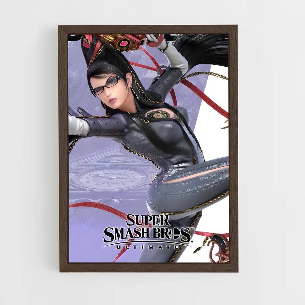ap-bayonetta-1 cadre Bois foncé