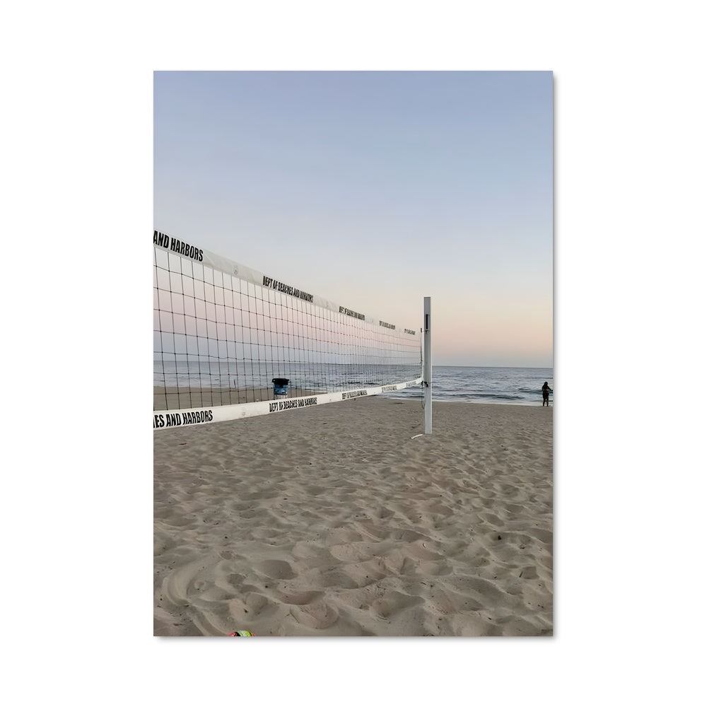 Poster Sable et Filet