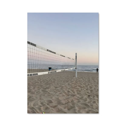 Poster Sable et Filet