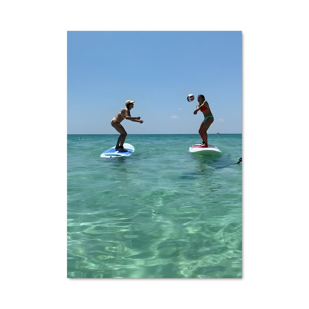 Poster Surf & Volley