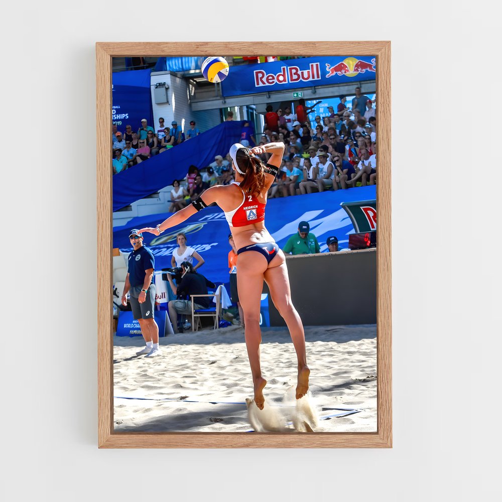 ap-beach volleyball world championships-2 cadre Bois clair