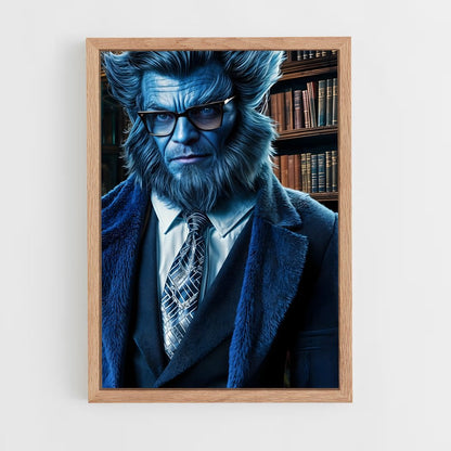 ap-beast x-men-1 cadre Bois clair