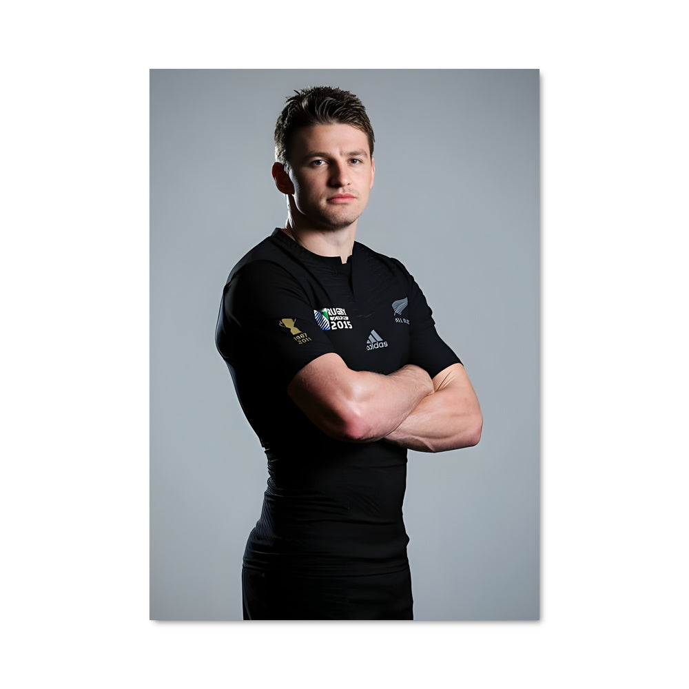 Poster Beauden Barrett en Action