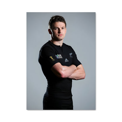 Poster Beauden Barrett en Action