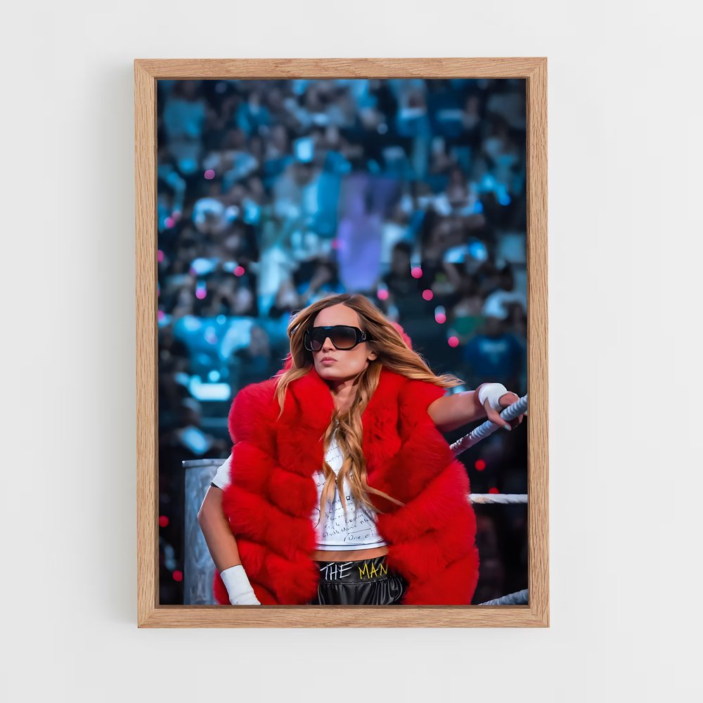 ap-becky lynch-5 cadre Bois clair
