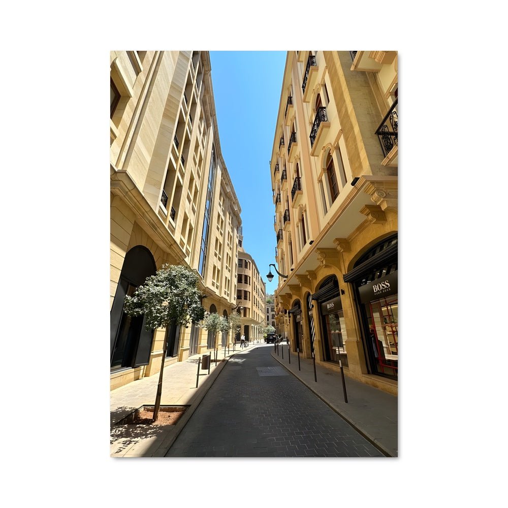 Poster Rue de Beyrouth