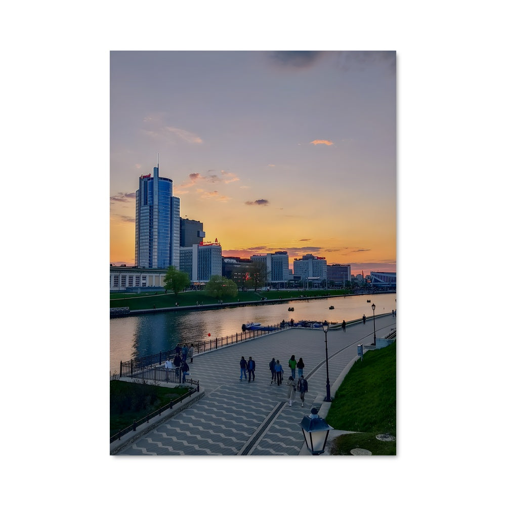 Poster Rive de Minsk