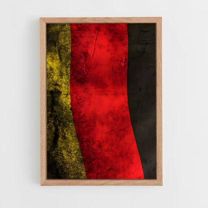 ap-belgium flag-3 cadre Bois clair