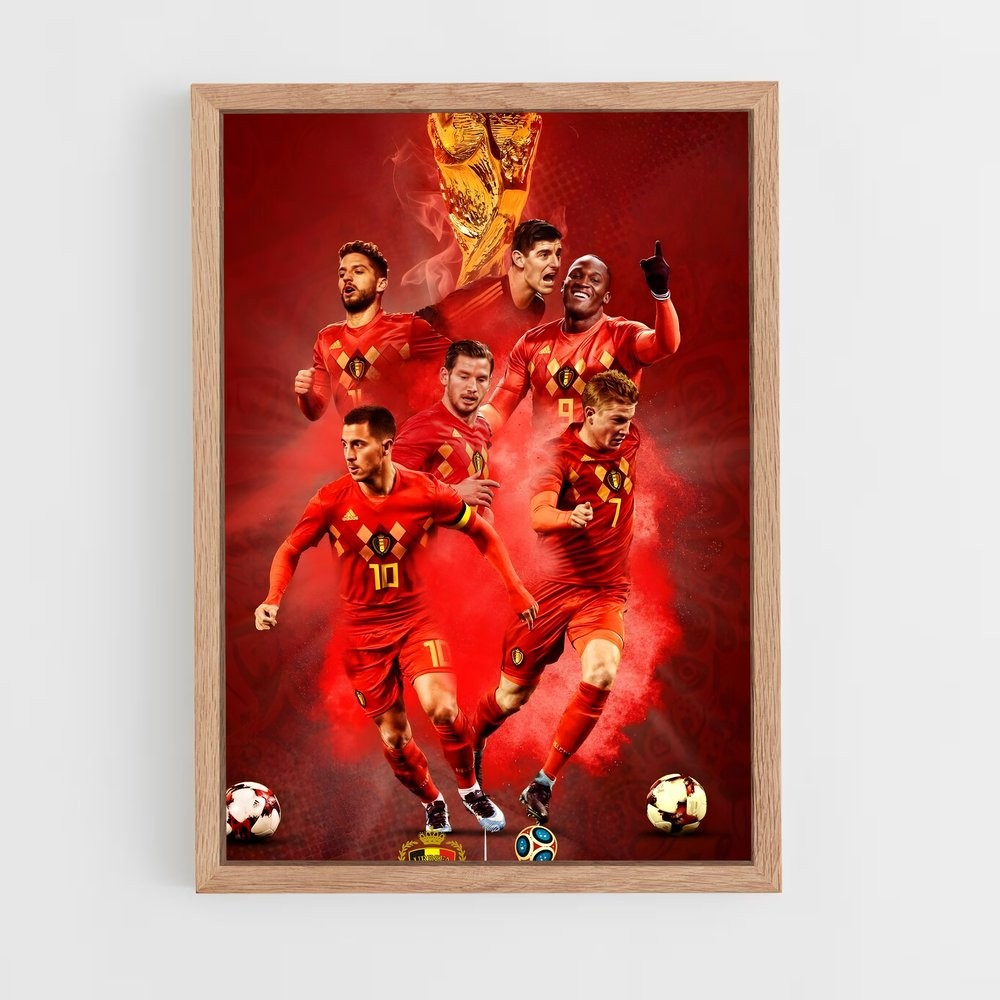 ap-belgium national football team-2 cadre Bois clair