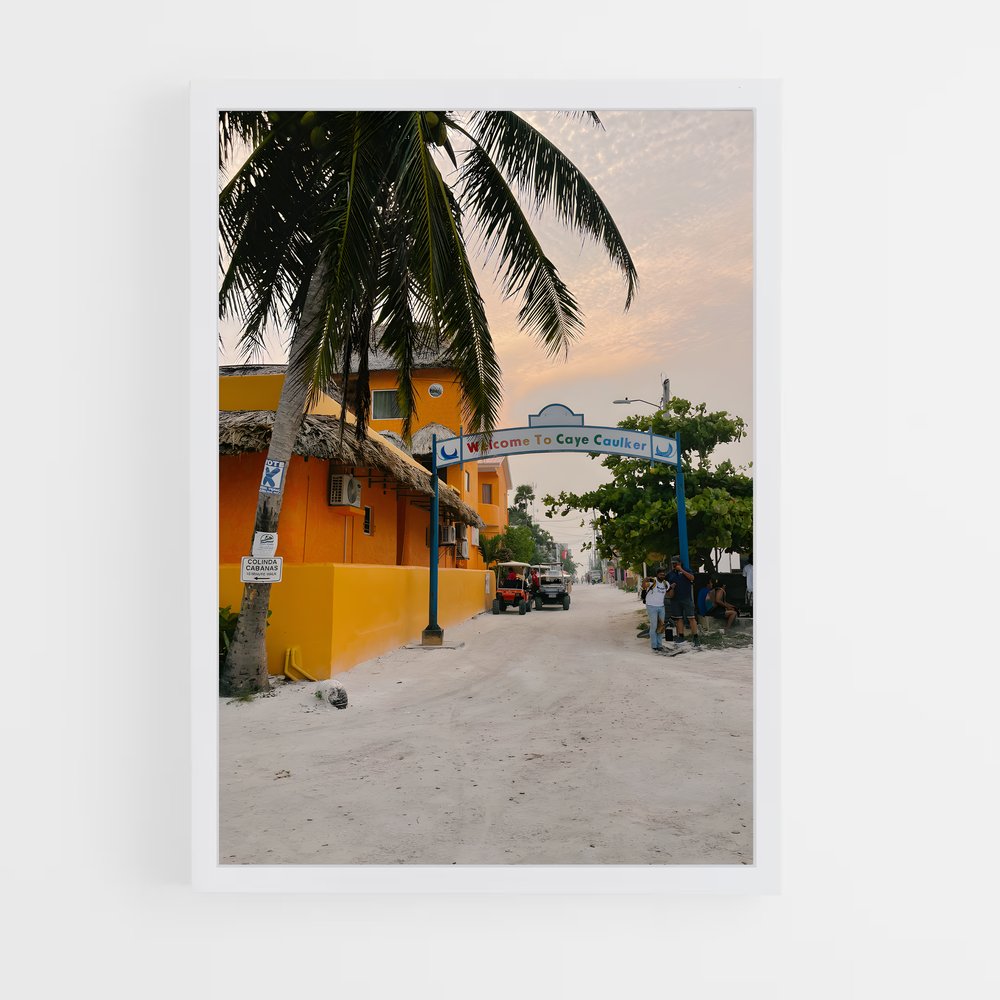 ap-belize city-1 cadre Blanc