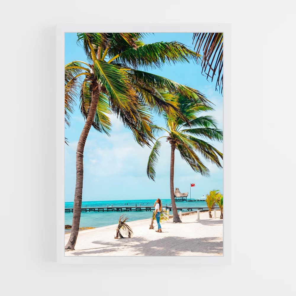 ap-belize city-4 cadre Blanc