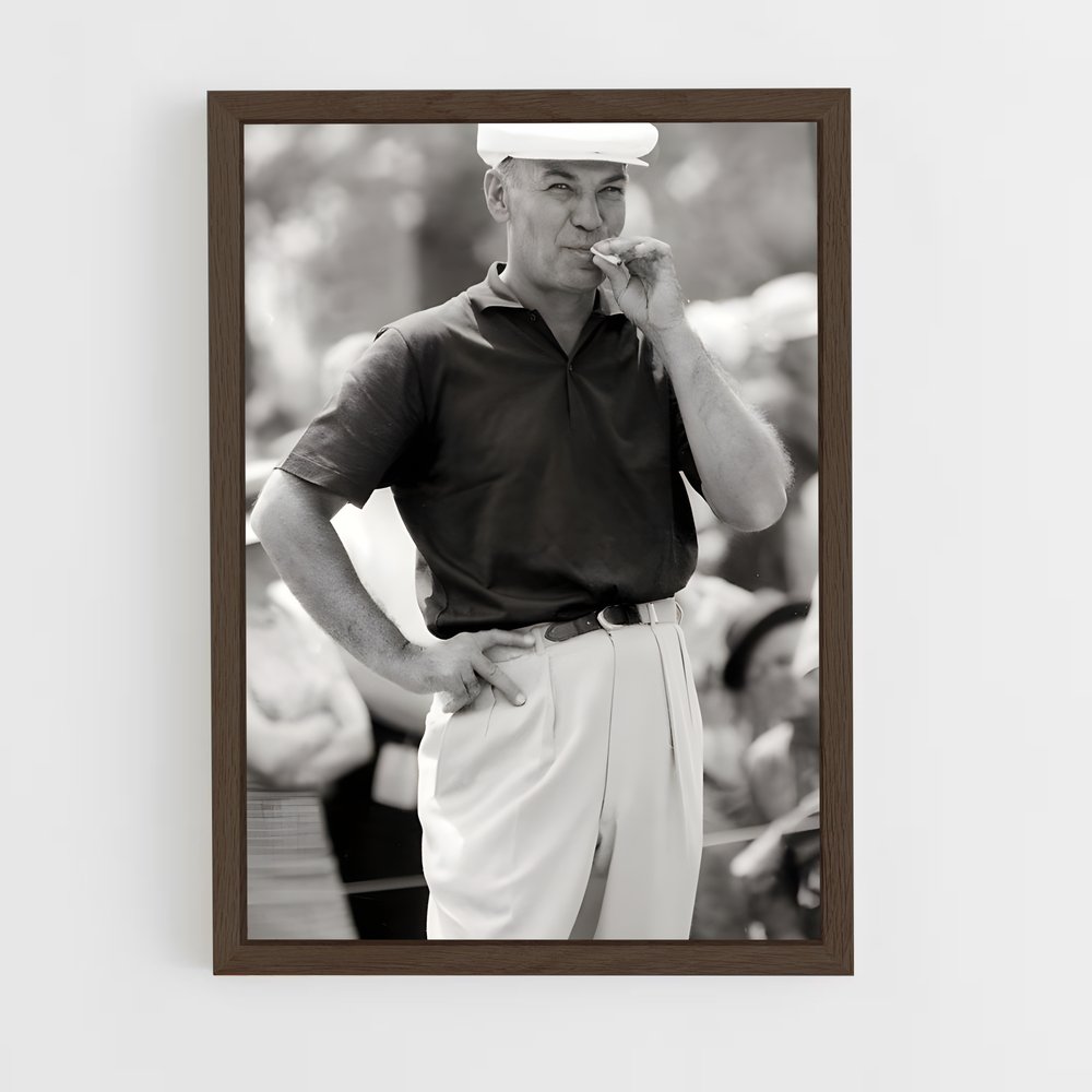 ap-ben hogan-1 cadre Bois foncé