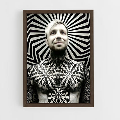 ap-ben mckee-3 cadre Bois foncé