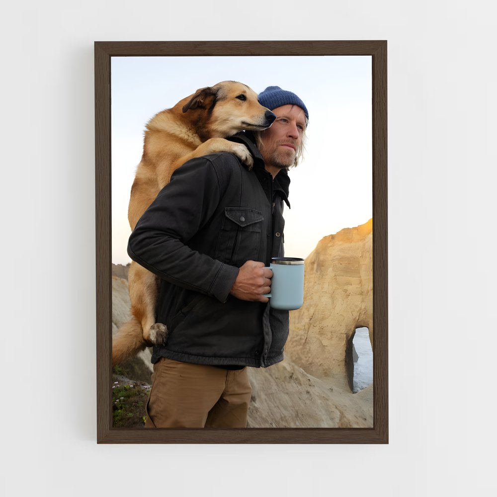 ap-ben moon-1 cadre Bois foncé
