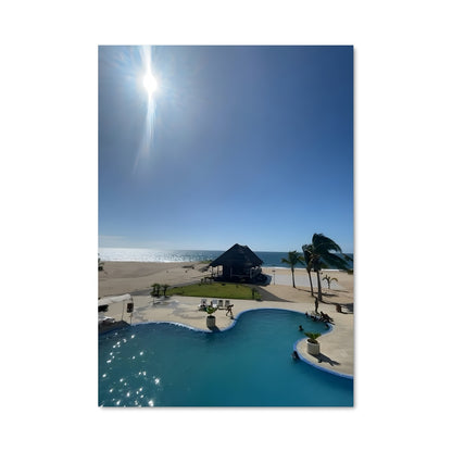 Poster Oasis Ensoleillée