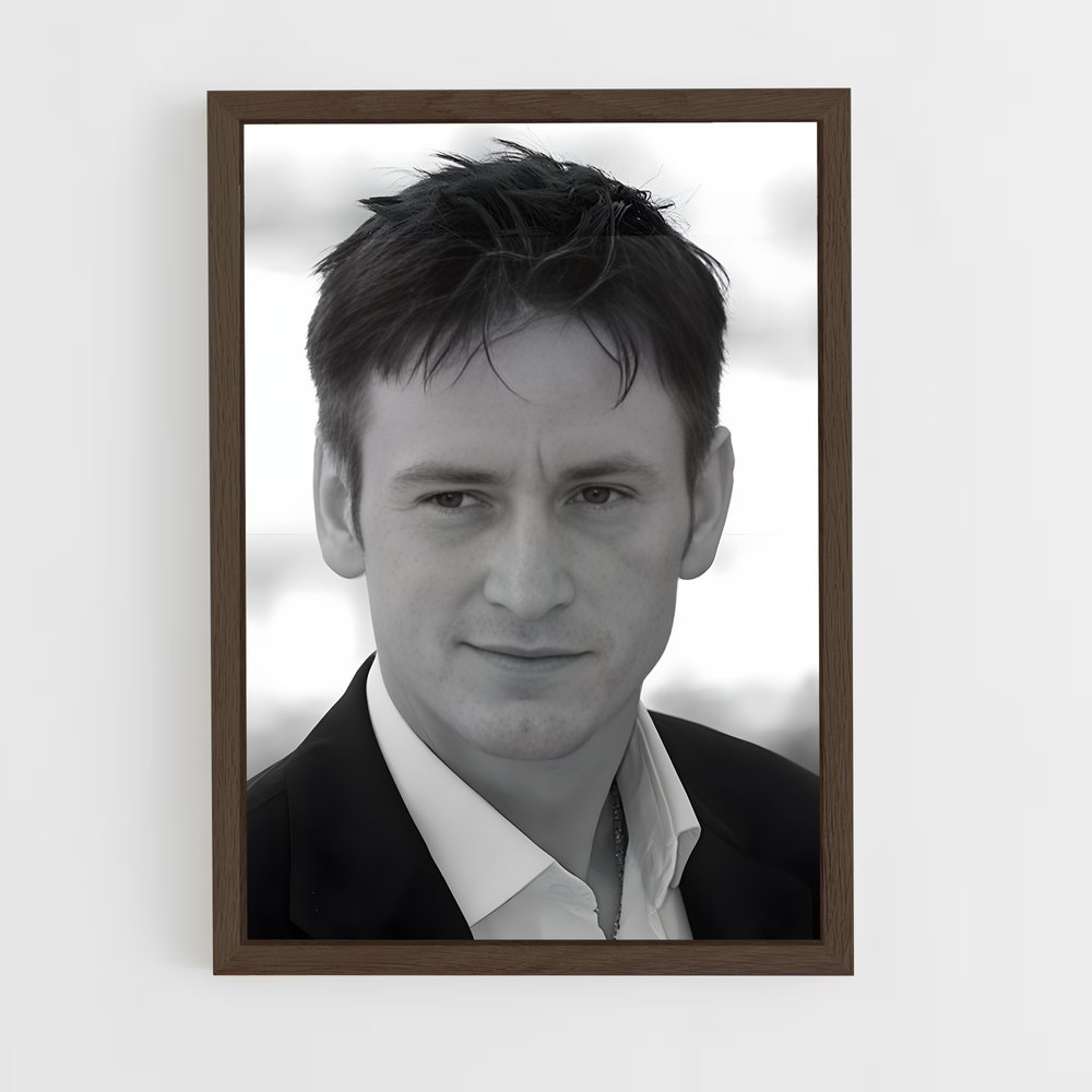 ap-benoit magimel-1 cadre Bois foncé