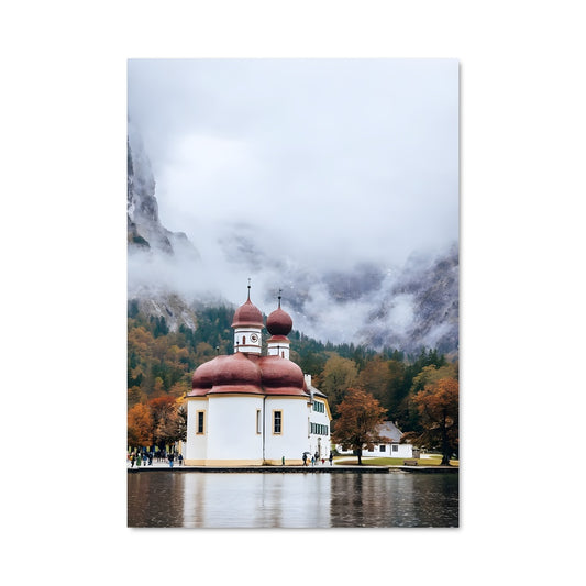Poster Église du Lac Bled